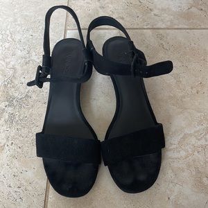 Vince Suede/Leather Sandal